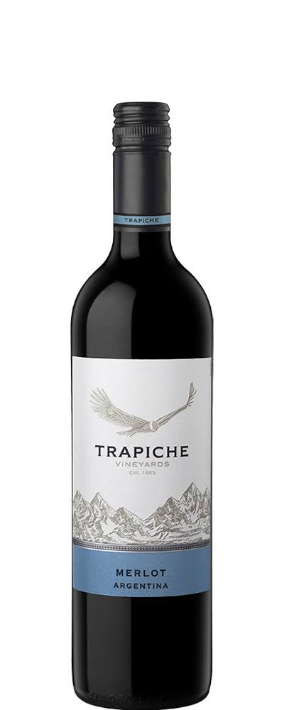 Trapiche Vineyards Merlot Red Wine - 750ml, 2017 Mendoza, Argentina