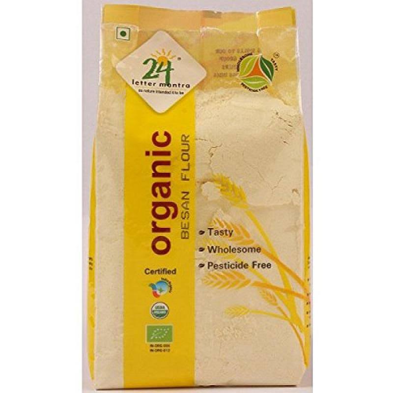 Organic Gram Chick Pea Besan Flour - 2lbs