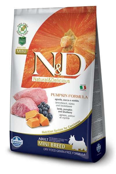 N&D Grain Free Pumpkin Puppy Medium & Maxi Lamb & Blueberry 12 Kg
