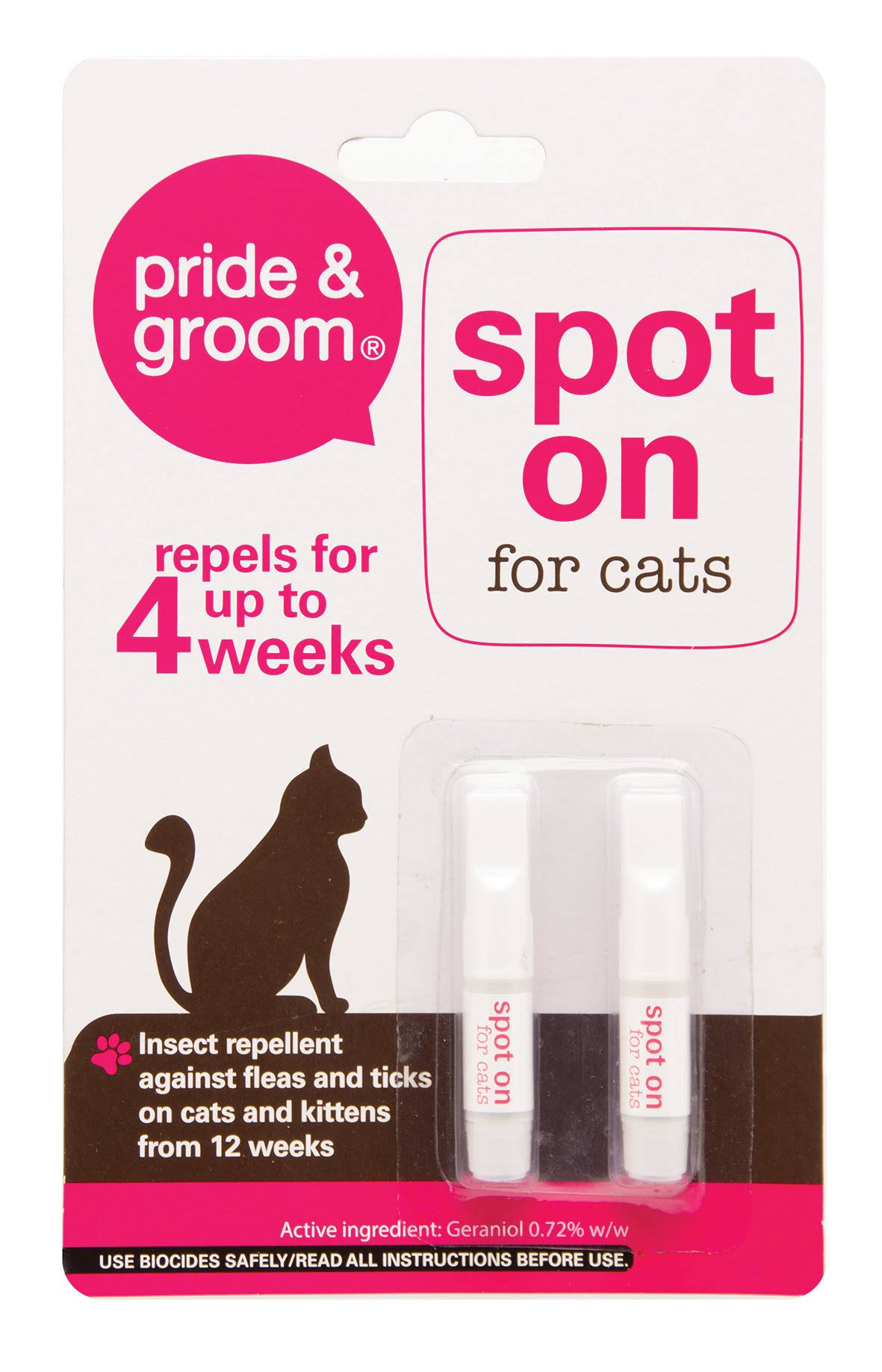 Pride & Groom Spot on for Cats