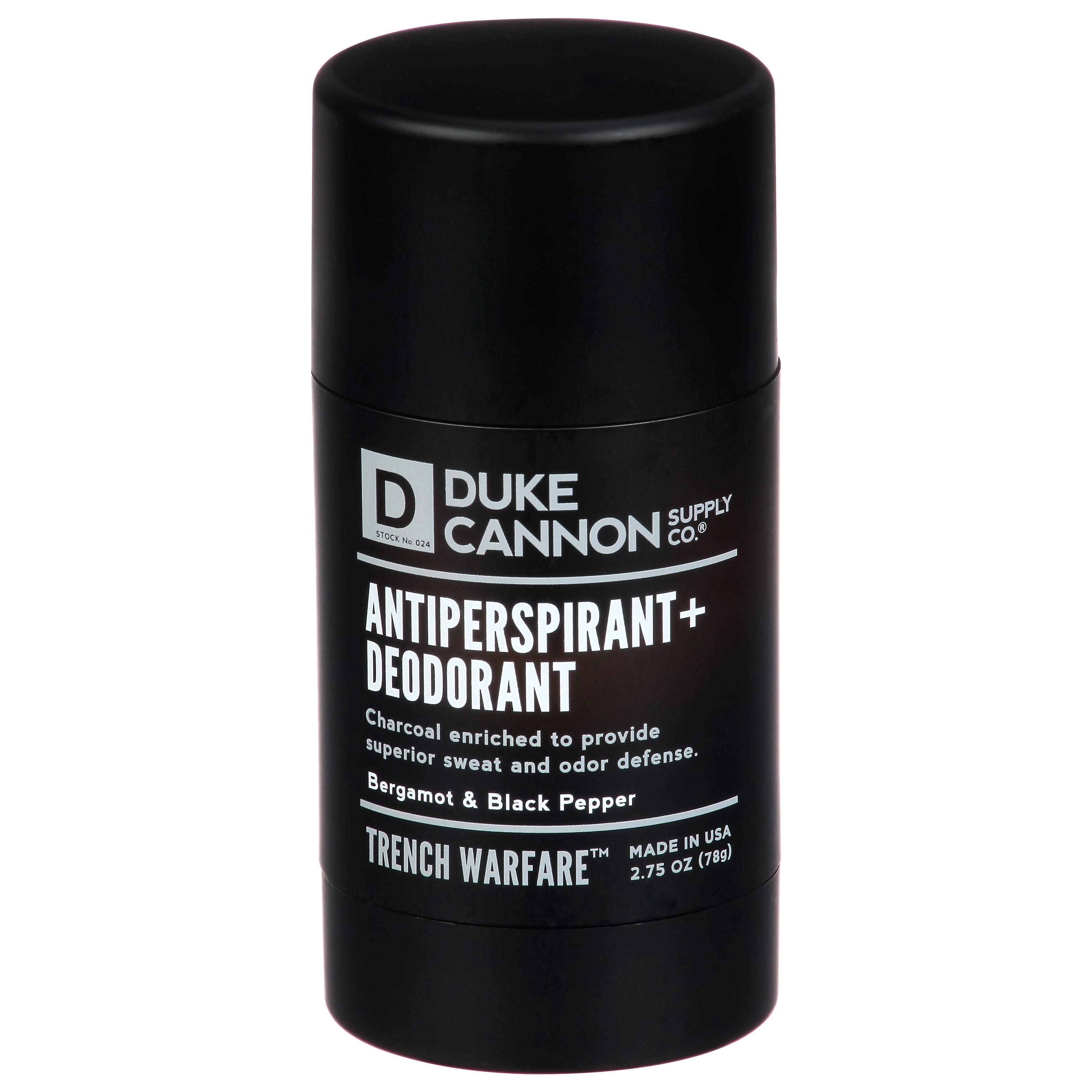 Duke Cannon Supply Co. - Trench Warfare Antiperspirant & Deodorant, Be