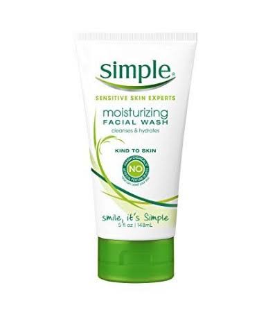 Simple Kind To Skin Moisturising Facial Wash & Hydrating Light - 150ml