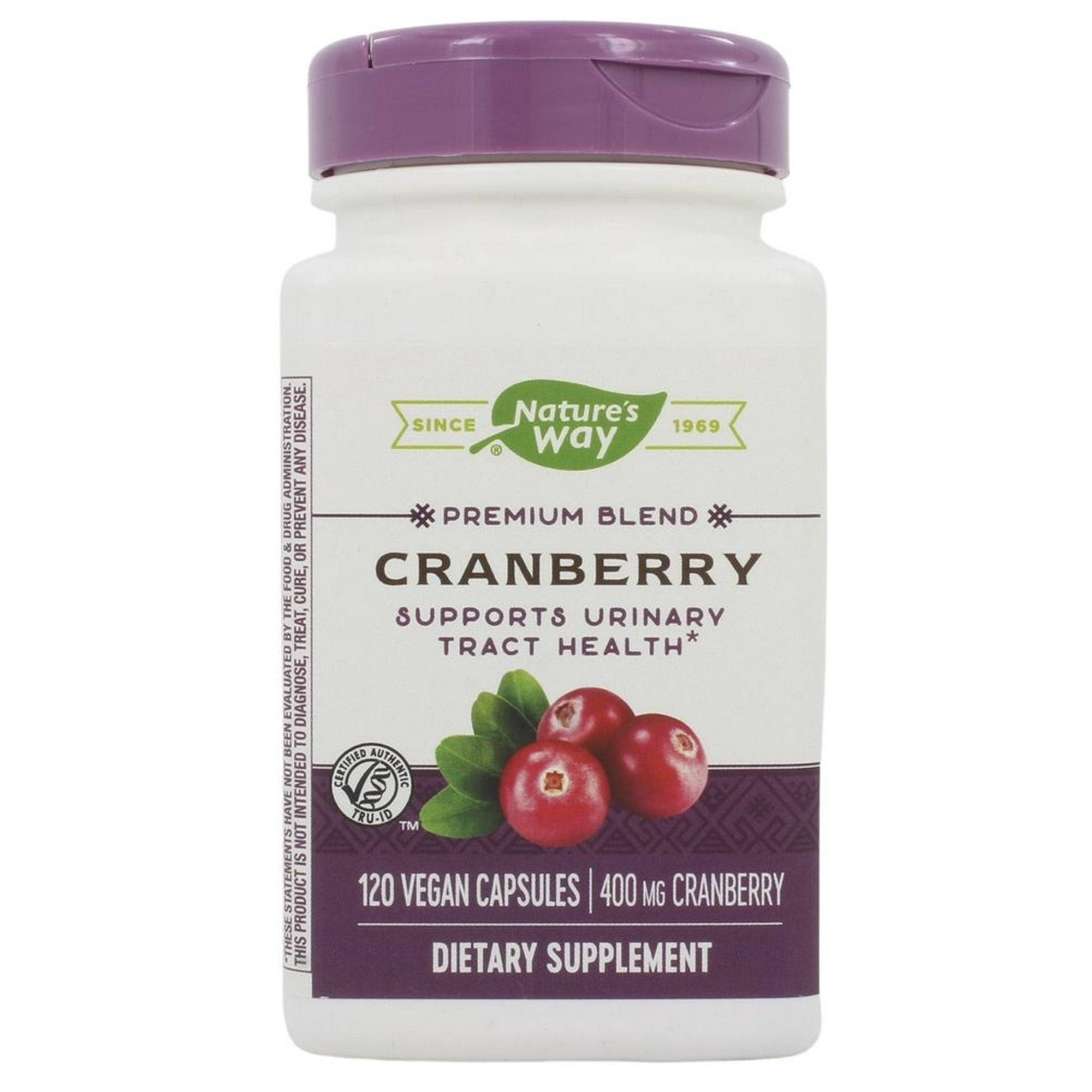 Nature's Way Cranberry Standardized – 120 VCapsules