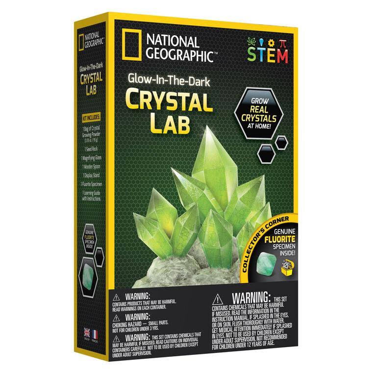 National Geographic Glow in The Dark Crystal Lab Science Kit