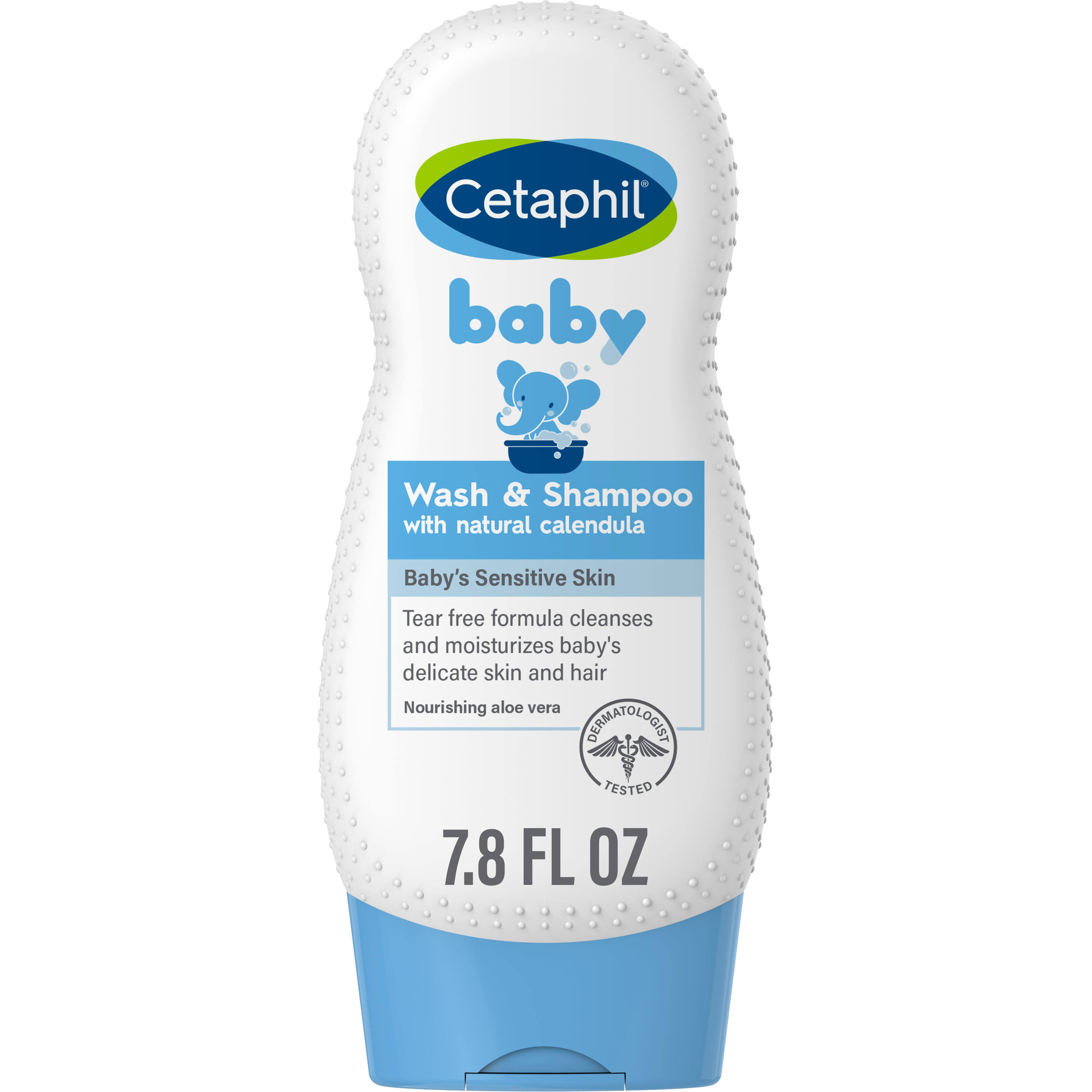 Cetaphil Baby Wash and Shampoo - with Organic Calendula, 230ml