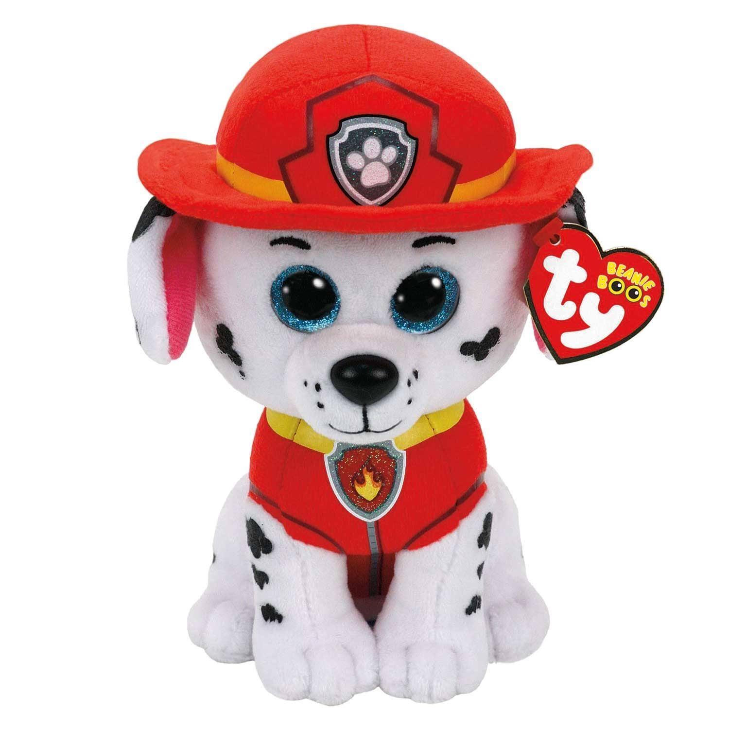 Ty Beanie Boos Marshall The Dog Paw Patrol Plush Toy - 6"