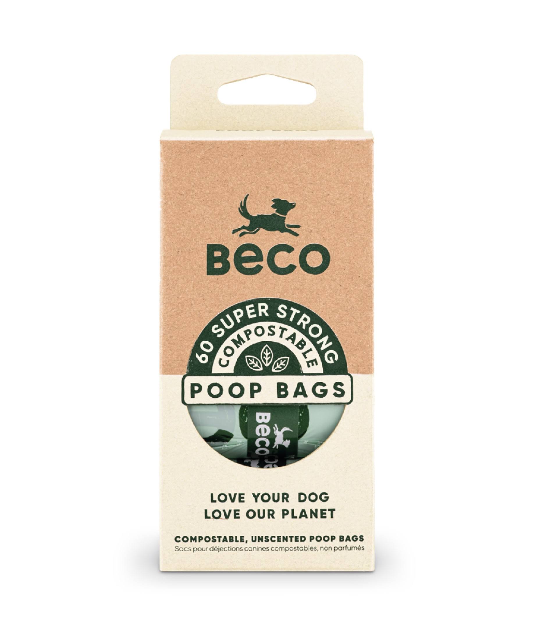 Beco Compostable Poop Bags - 60ct