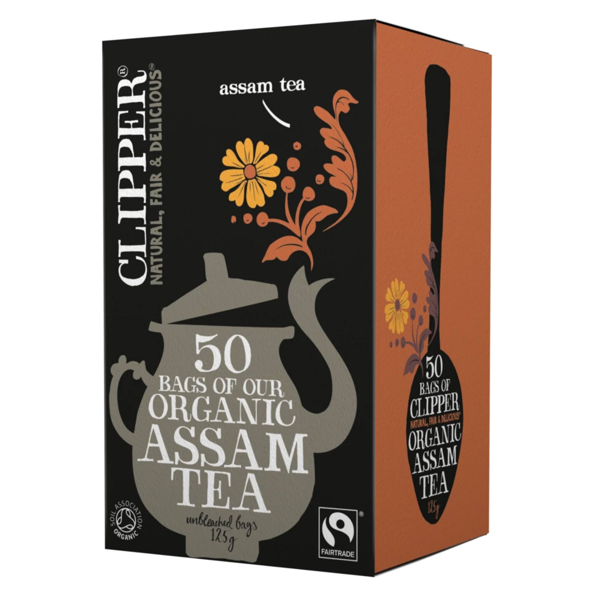 Clipper Organic Assam Tea - 50 Tea Bags