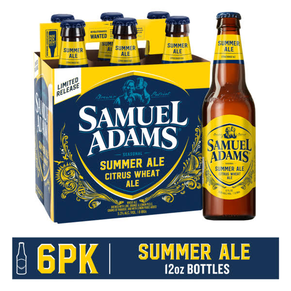 Samuel Adams Beer, Lager, Octoberfest - 6 pack, 12 fl oz bottles