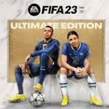 FIFA 23 Ultimate Edition cover features a man and a woman