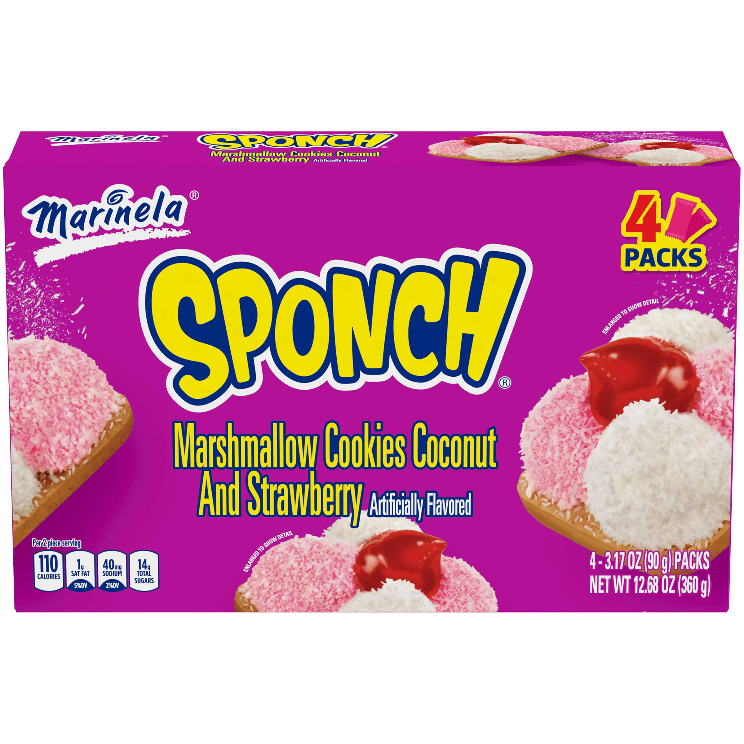 Marinela Sponch Marshmallow Cookies - 12.7oz