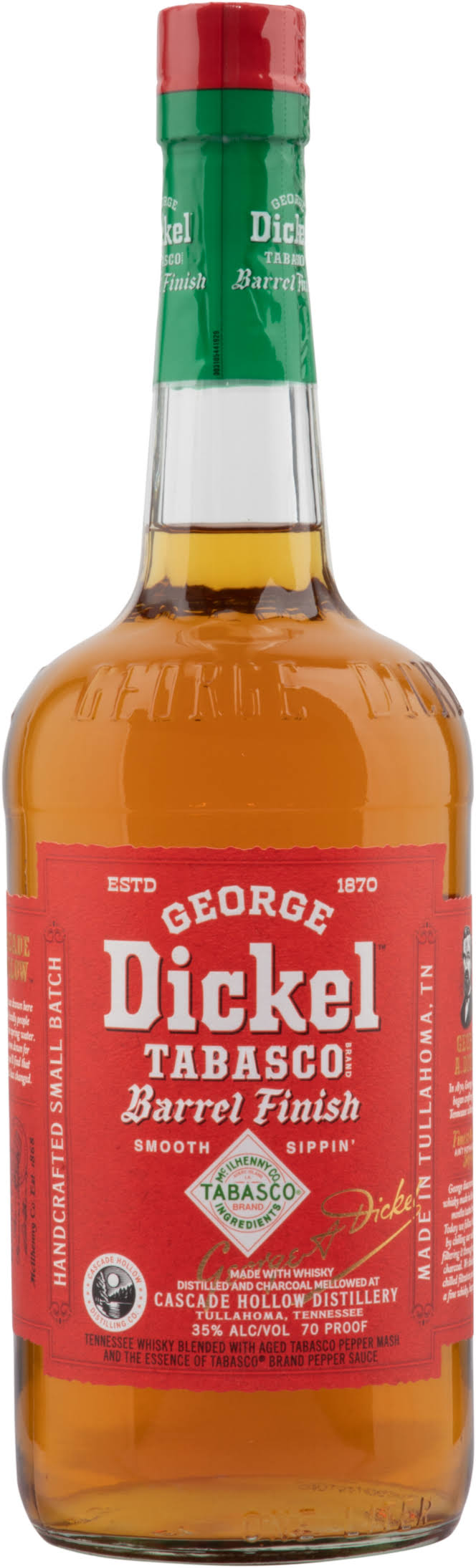 George Dickel - Tabasco Barrel Finish Whiskey (1L)