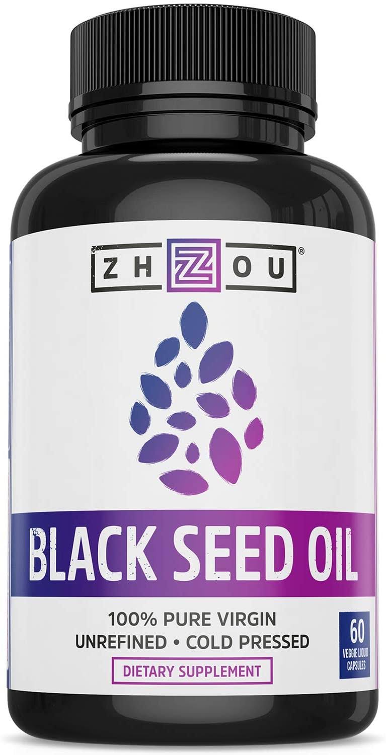 Zhou Nutrition - Black Seed Oil - 60 Veggie Capsules