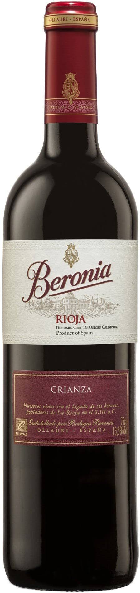 Beronia Rioja Crianza 2017 Half Bottle 375ml Red Wine