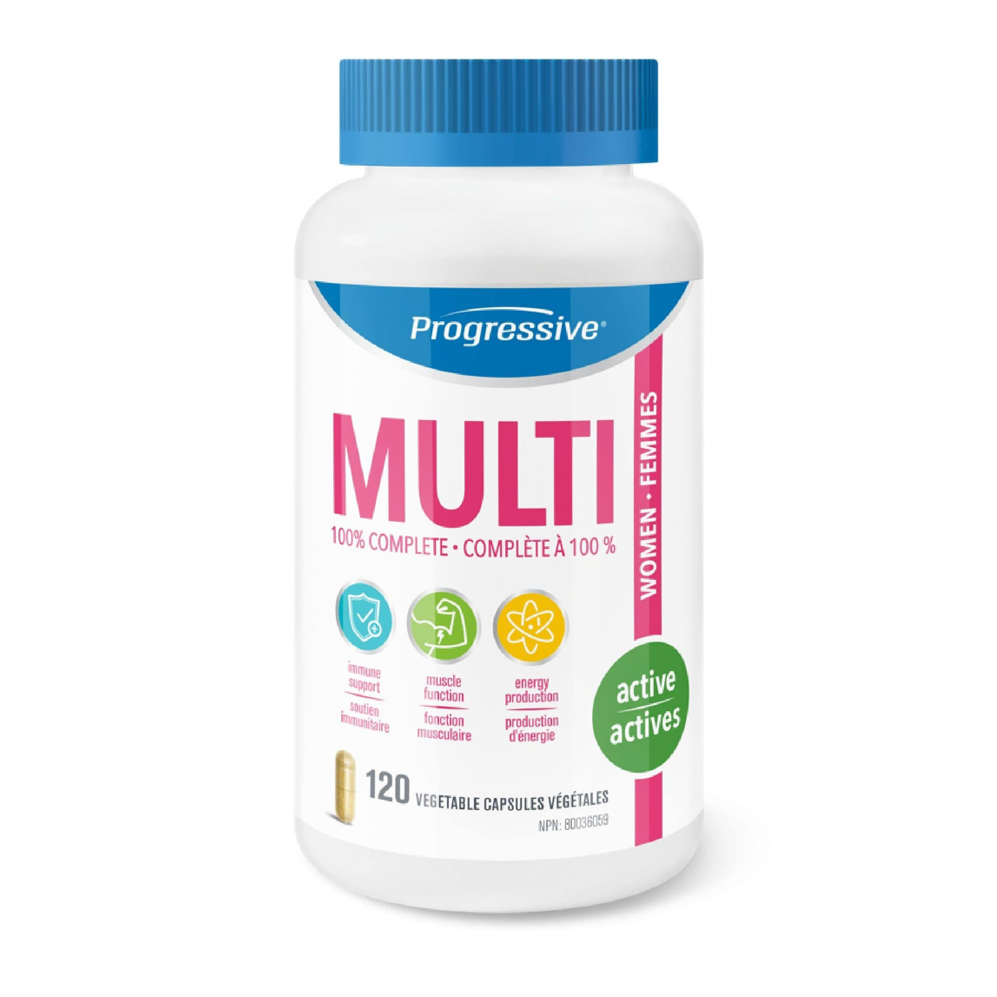 Progressive Women Multivitamins Supplement - 120ct
