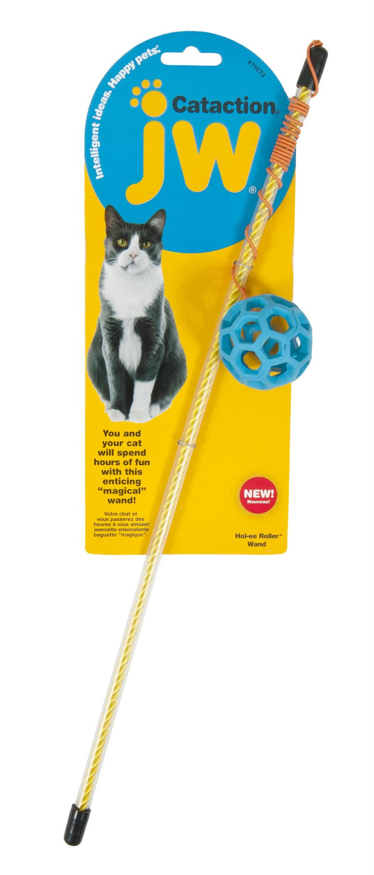 JW Petmate Cataction Holee Roller Wand Cat Toy