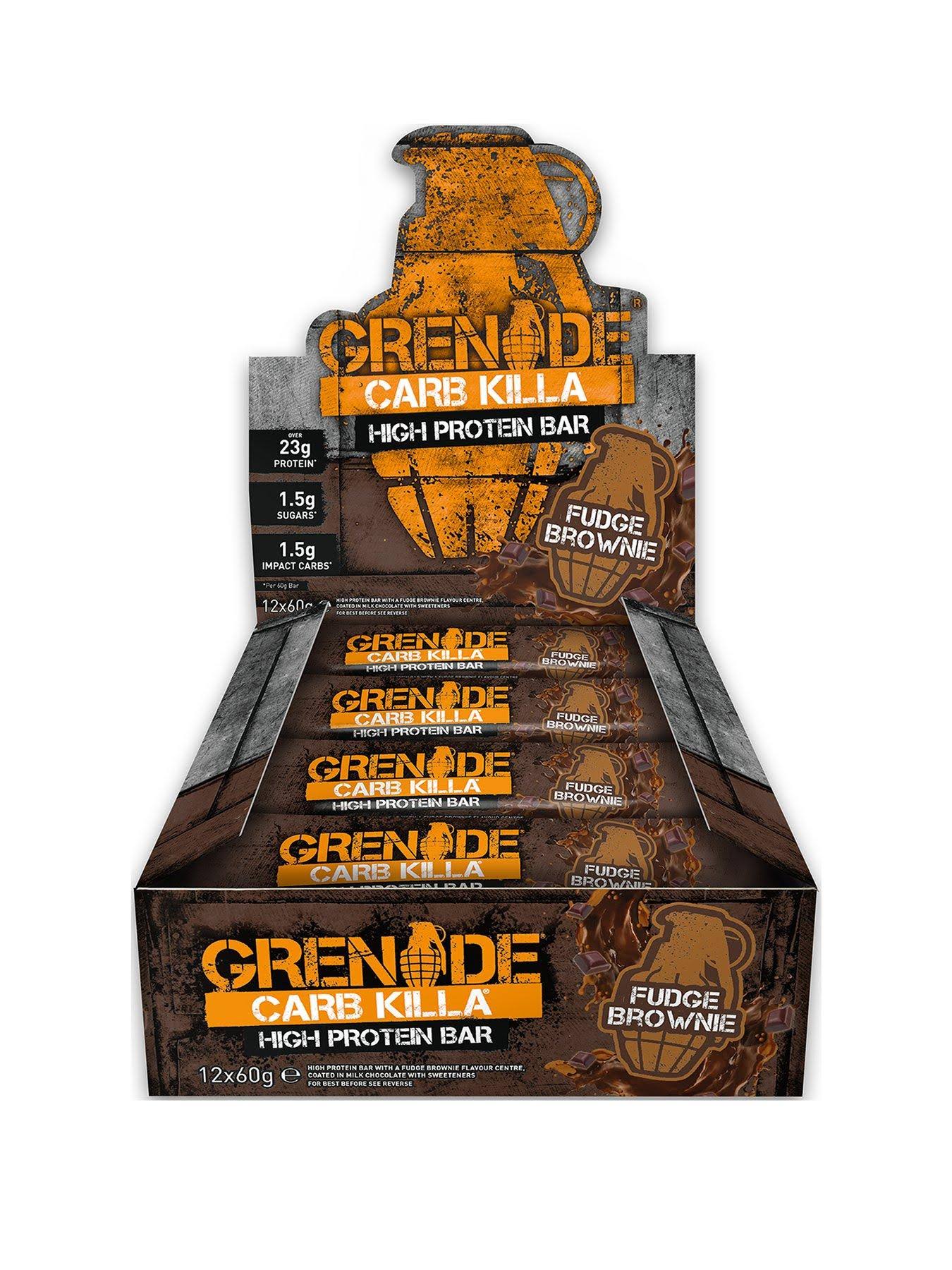 Grenade - Carb Killa, Fudge Brownie - 12 Bars
