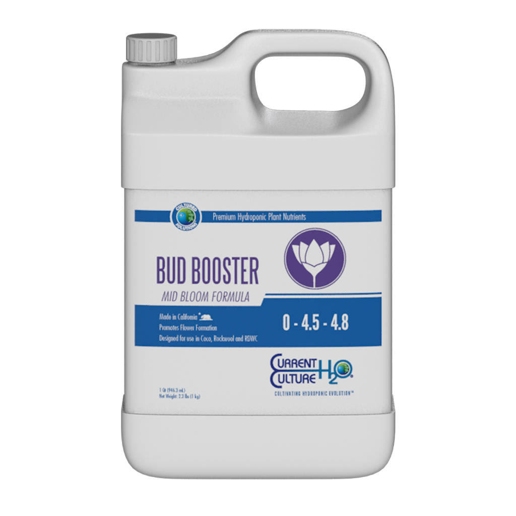 Cultured Solutions Bud Booster Mid Bloom Premium Plant Nutrient - 1qt