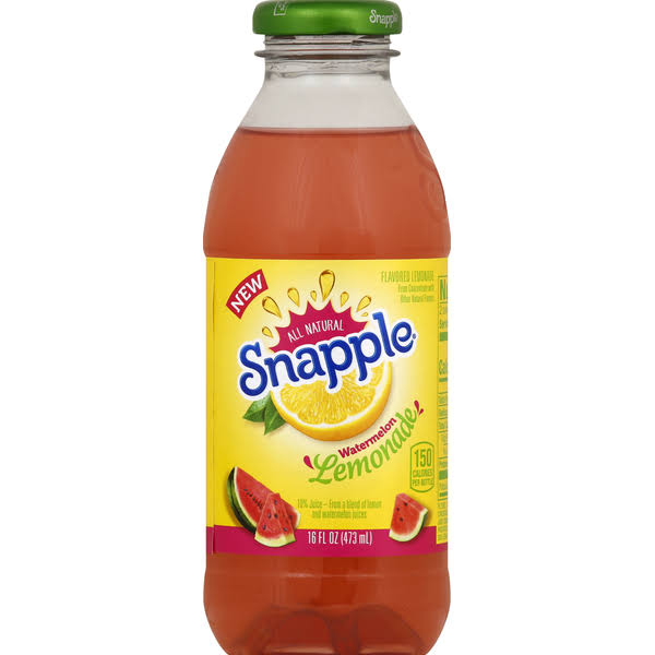 Snapple Lemonade, Watermelon - 16 oz