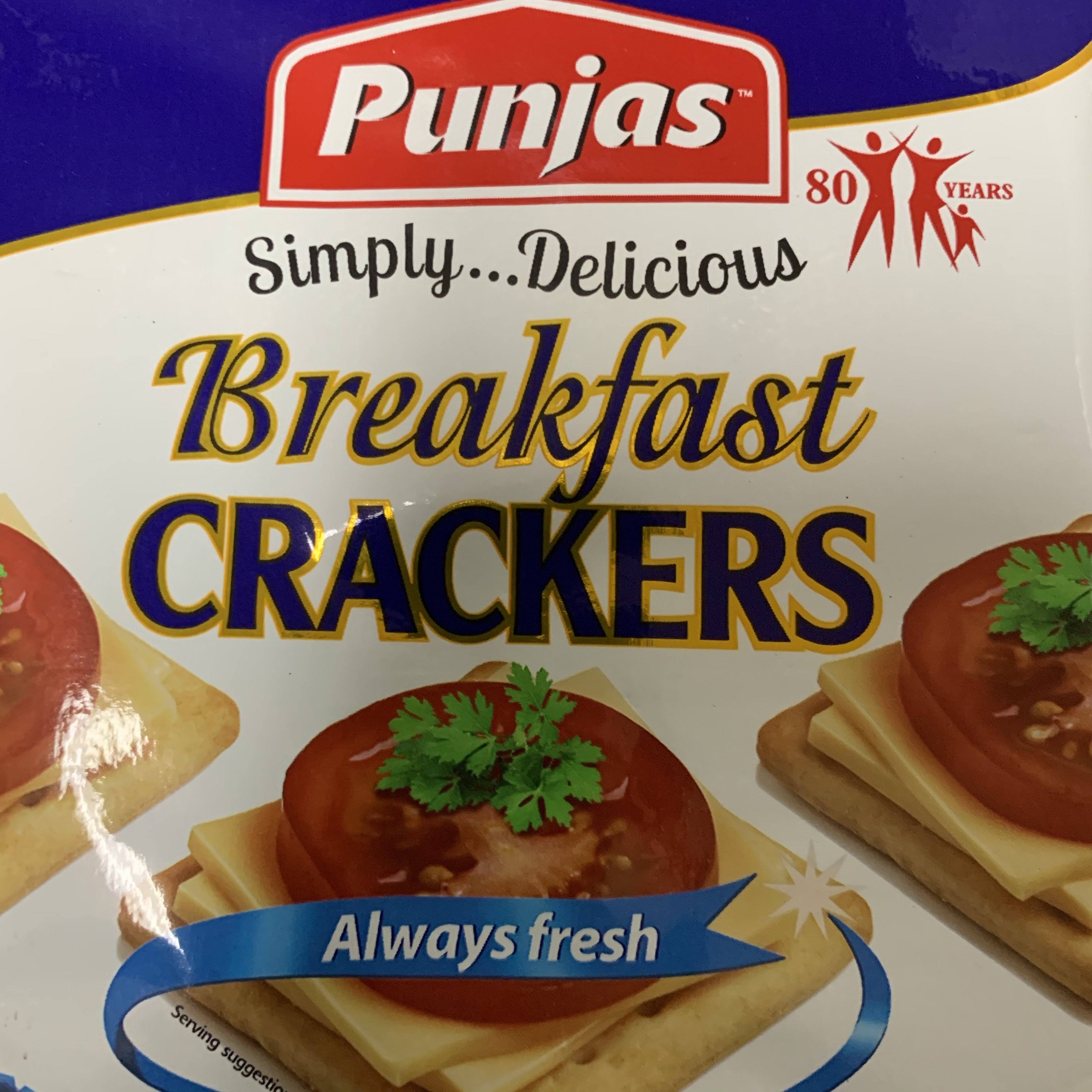 Punjas Breakfast Crackers 375gm