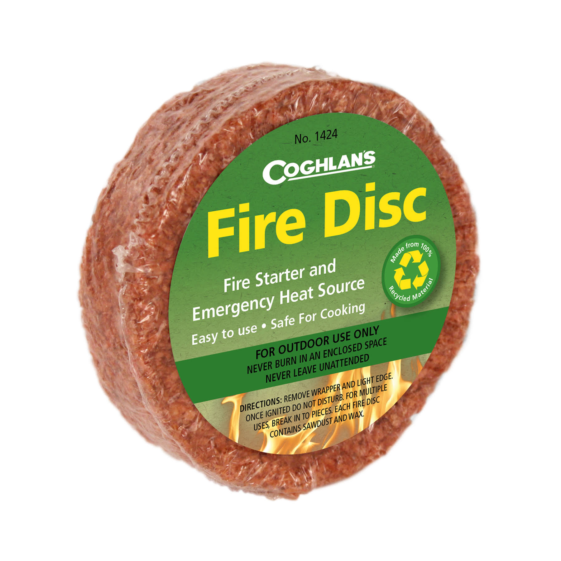 Coghlans Fire Disc Fire Starter - 24 Pack