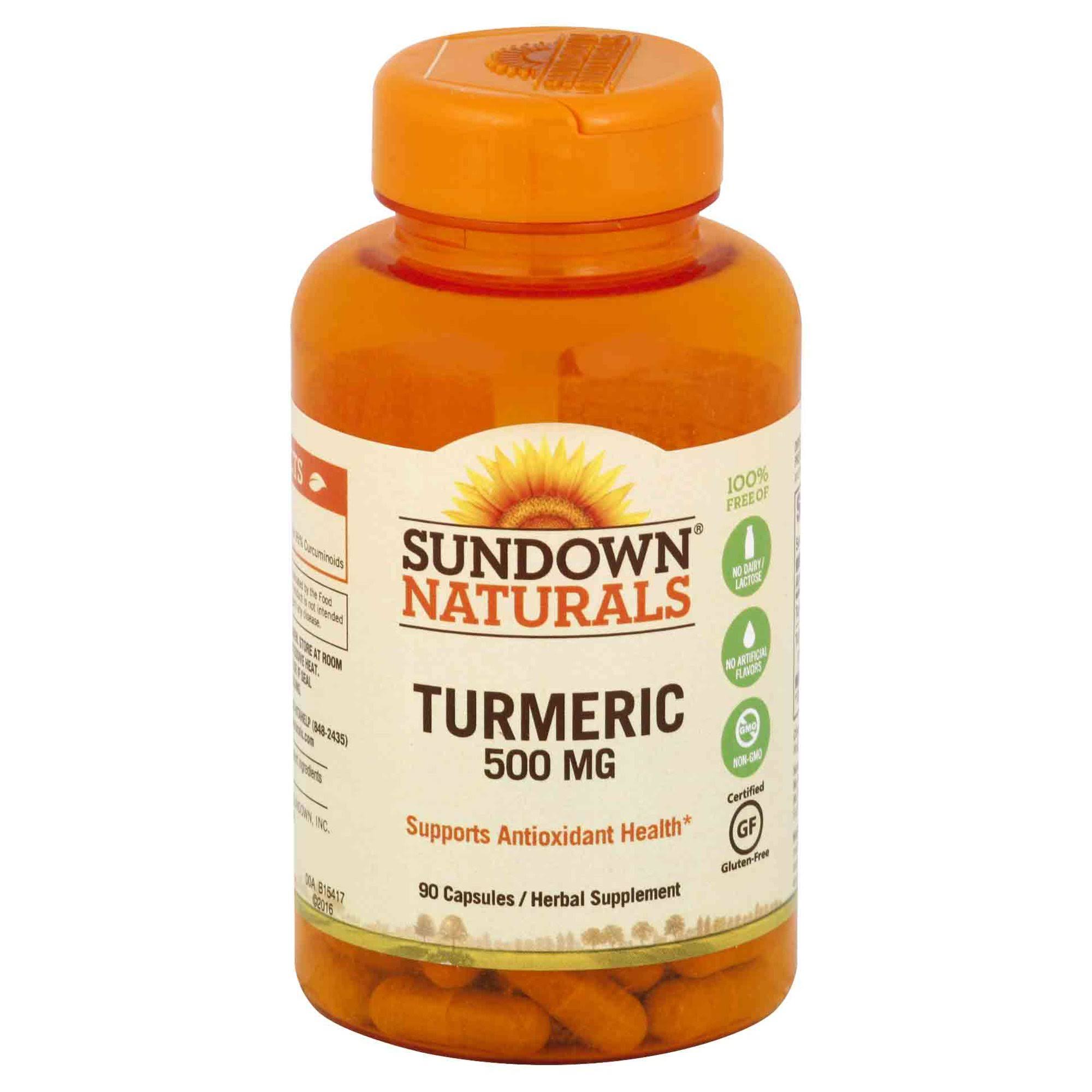 Sundown Naturals Turmeric Extract - 450mg, 90 Capsules
