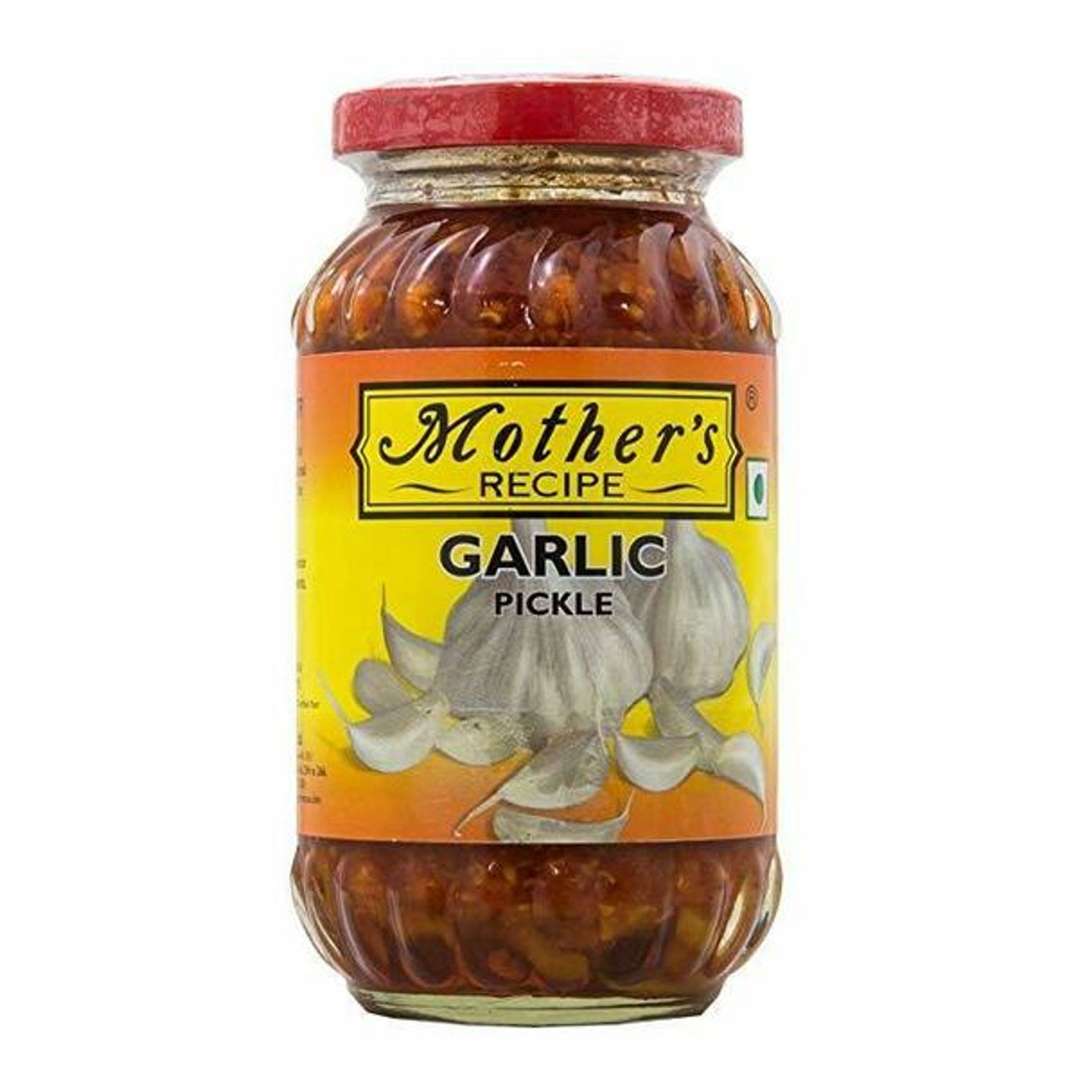 Mother's Recipe Garlic Pickle - South Indian Style, 300gm