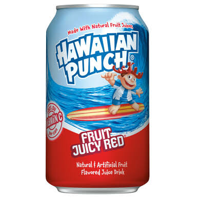 Hawaiian Punch Fruit Punch, Fruit Juicy Red - 6 pack, 12 fl oz