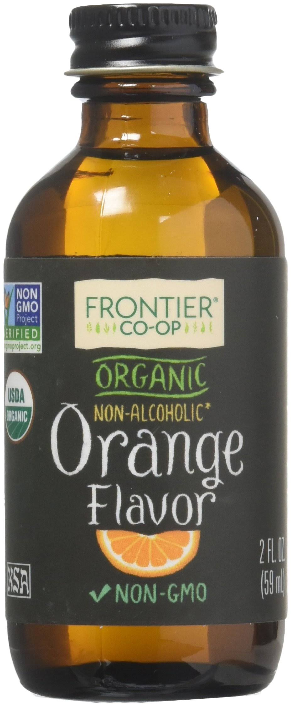 Frontier Herb Orange Flavor - 2 fl oz bottle