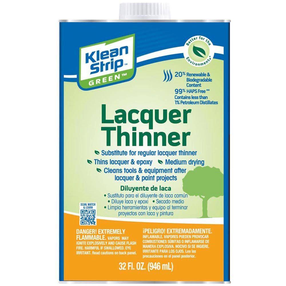 Klean-Strip Green Lacquer Thinner - 1qt