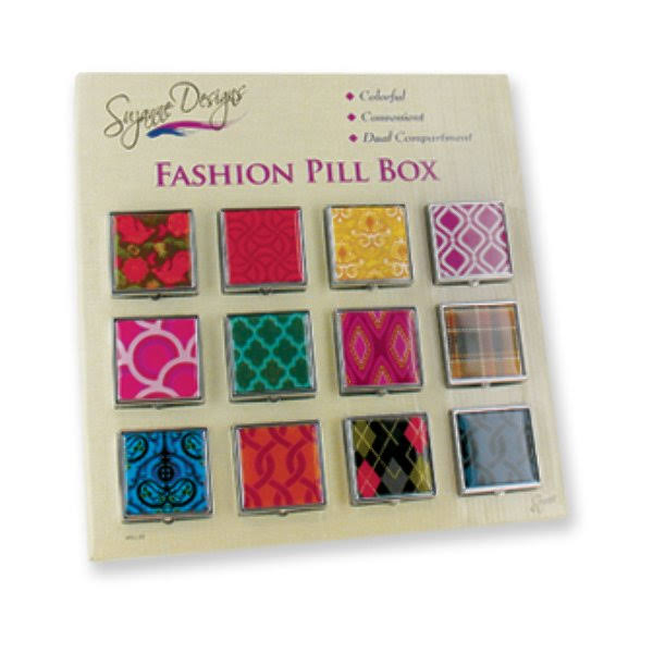 DM Merchandising Fashion Pill Box (Pack of 36)