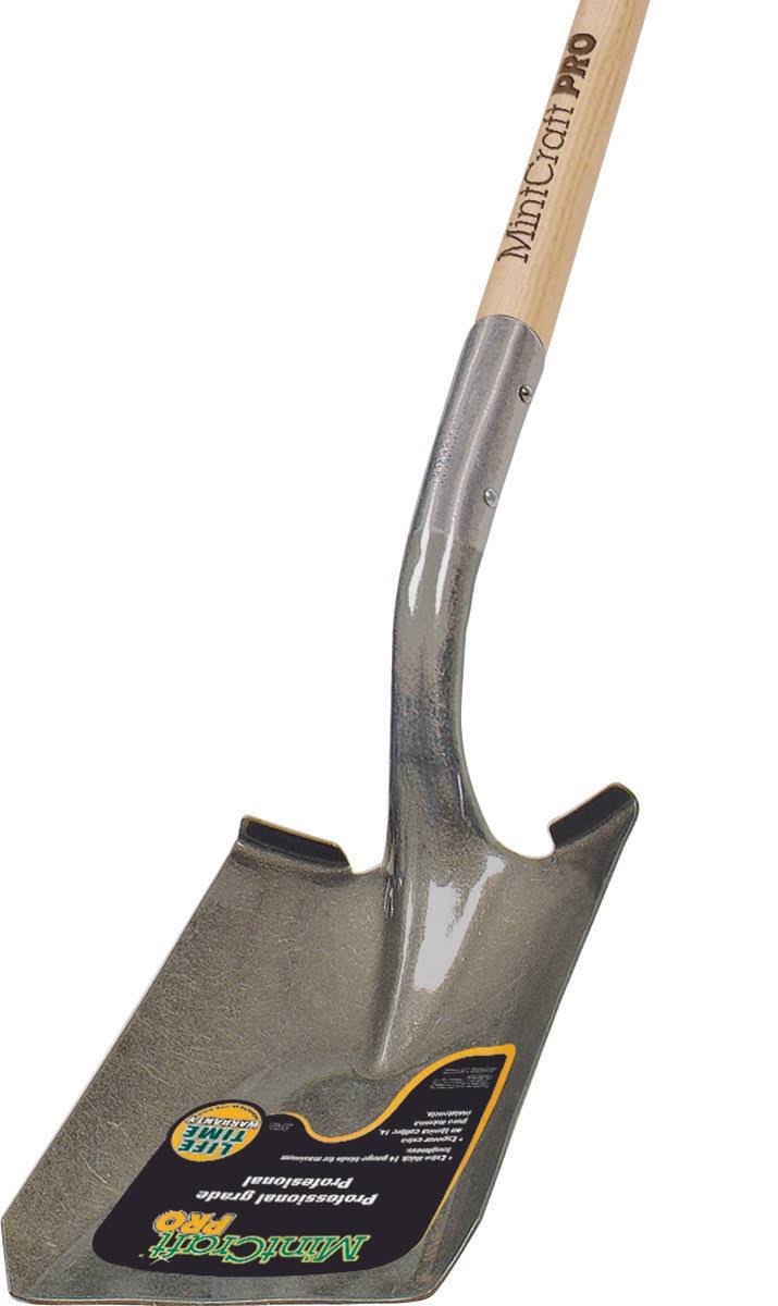 Mintcraft PRO 33235 LHSP Pro Wood Handle Shovel