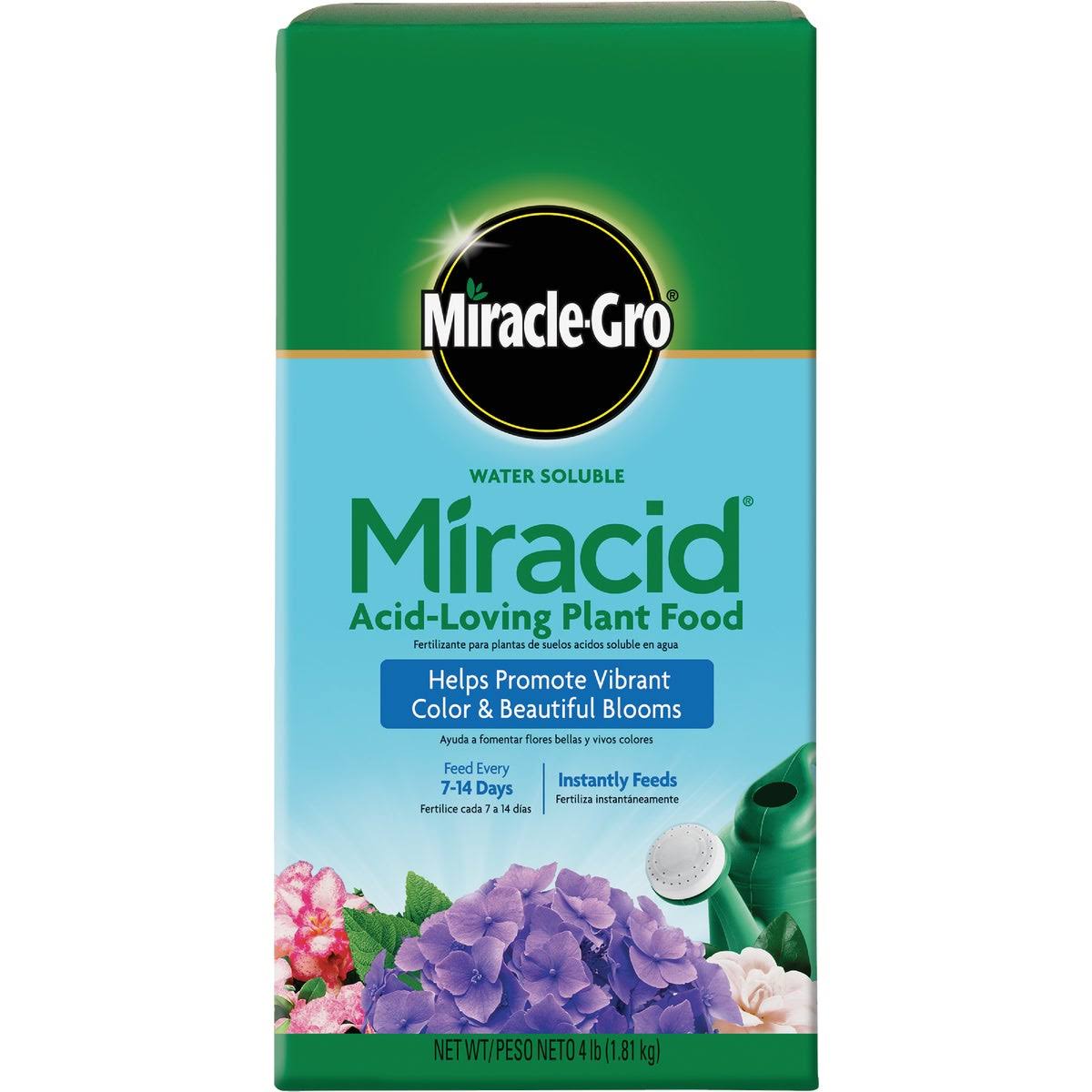 Miracle Gro Garden Pro Water Soluble Miracid Plant Food - 4lb