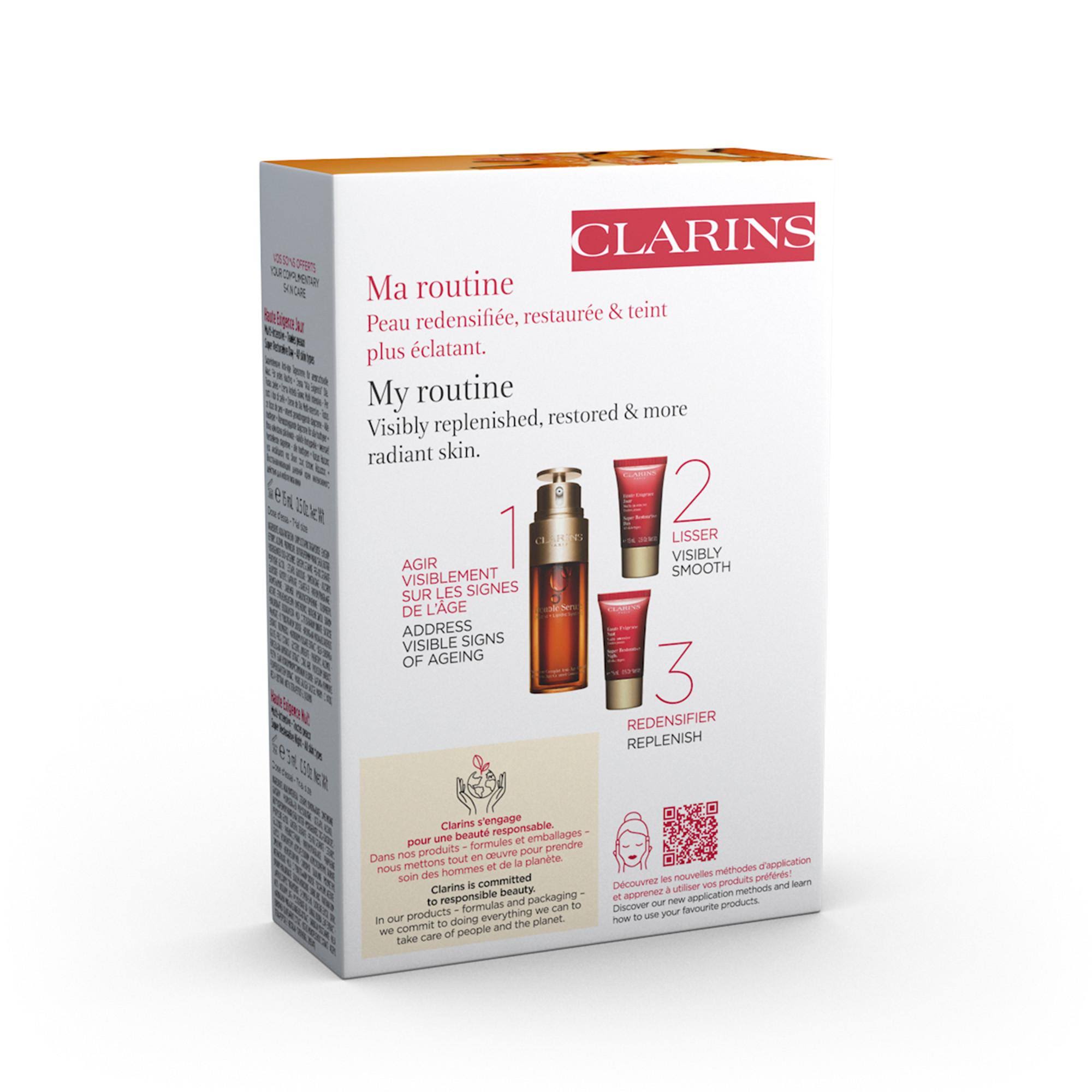 Clarins Double Serum & Super Restorative Premium Value Pack