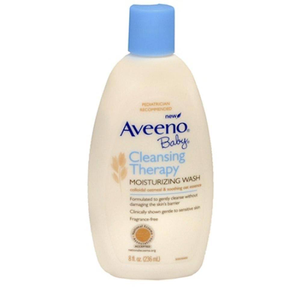 Aveeno Baby Cleansing Therapy Moisturizing Wash - 8oz