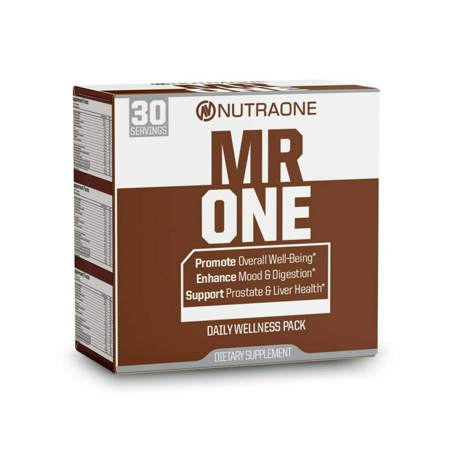 Mrone Daily Vitamin Packs for Men by NutraOne – Men’s Daily Vitamins and Supplements Regimen (30 Day Supply)