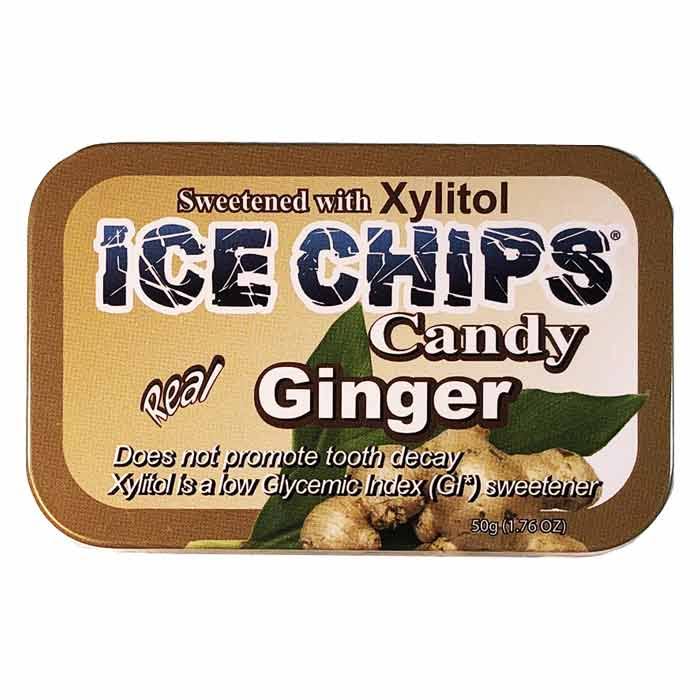 Ice Chips Candy , Ginger 1.76 oz (Pack of 1)