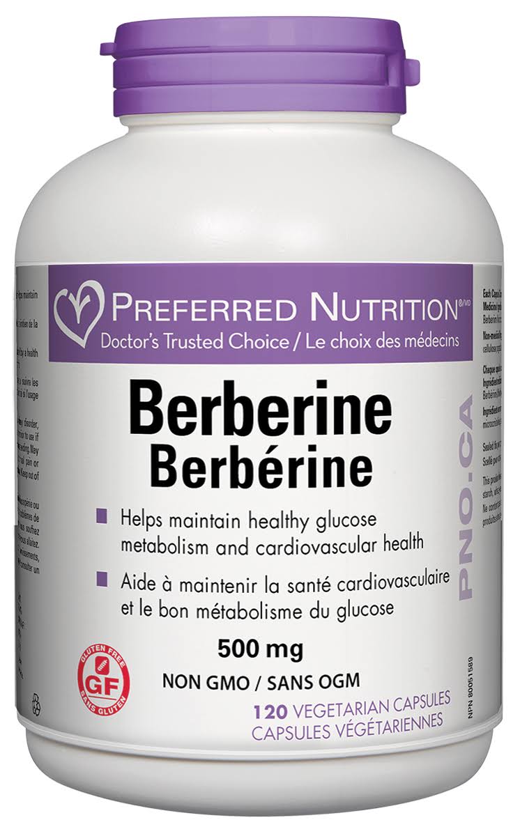 Preferred Nutrition Berberine Supplement - 500mg