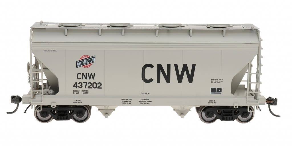 Intermountain Railway Company ACF 2 Bay Hopper CNW Model Train 46542