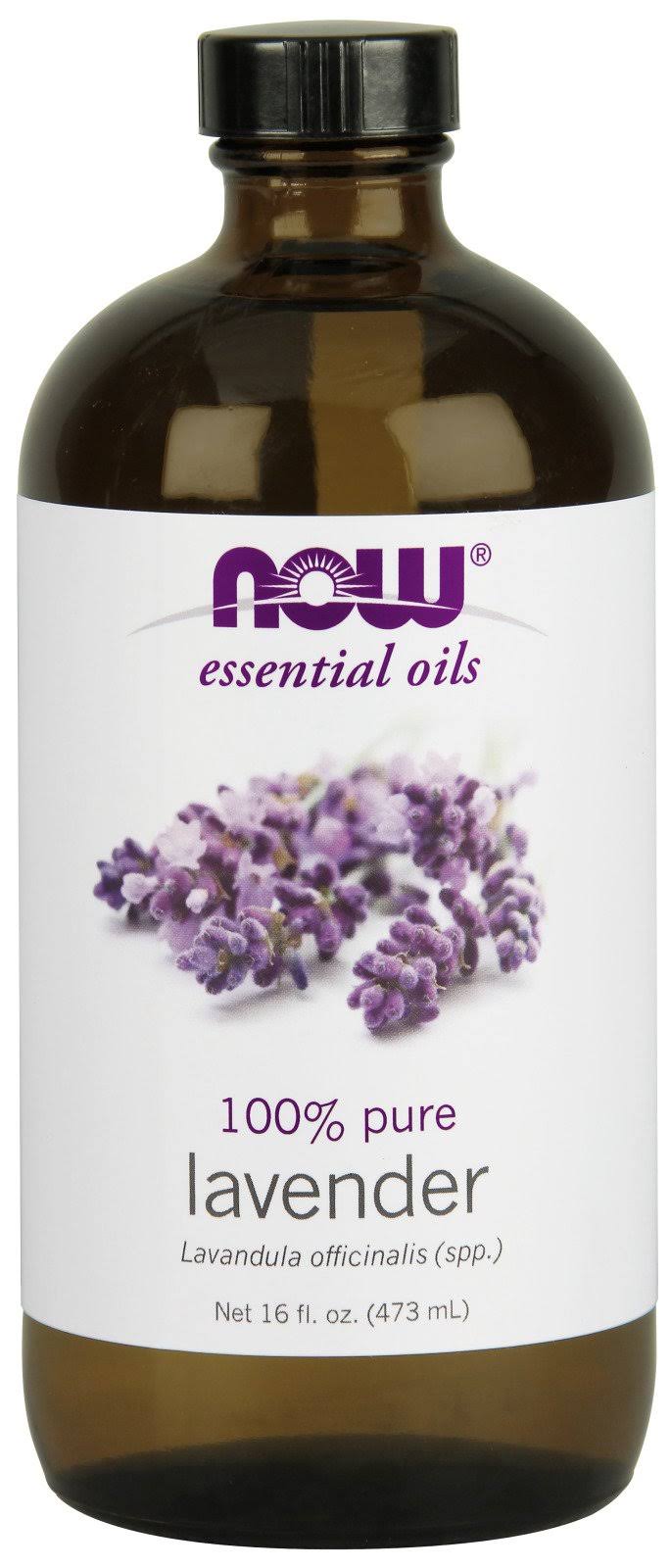 Now 100% Pure Lavender Essencial Oil - 473ml