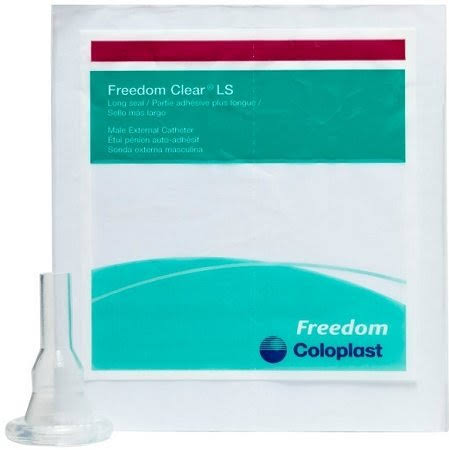 Coloplast Freedom External Condom Catheter - Clear, 28mm