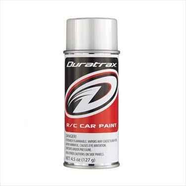 Duratrax Polycarb Spray Paint - Pearl White, 4.5oz