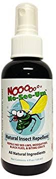 No No-See-Um All Natural No Deet Insect Repellent Spray Bottle