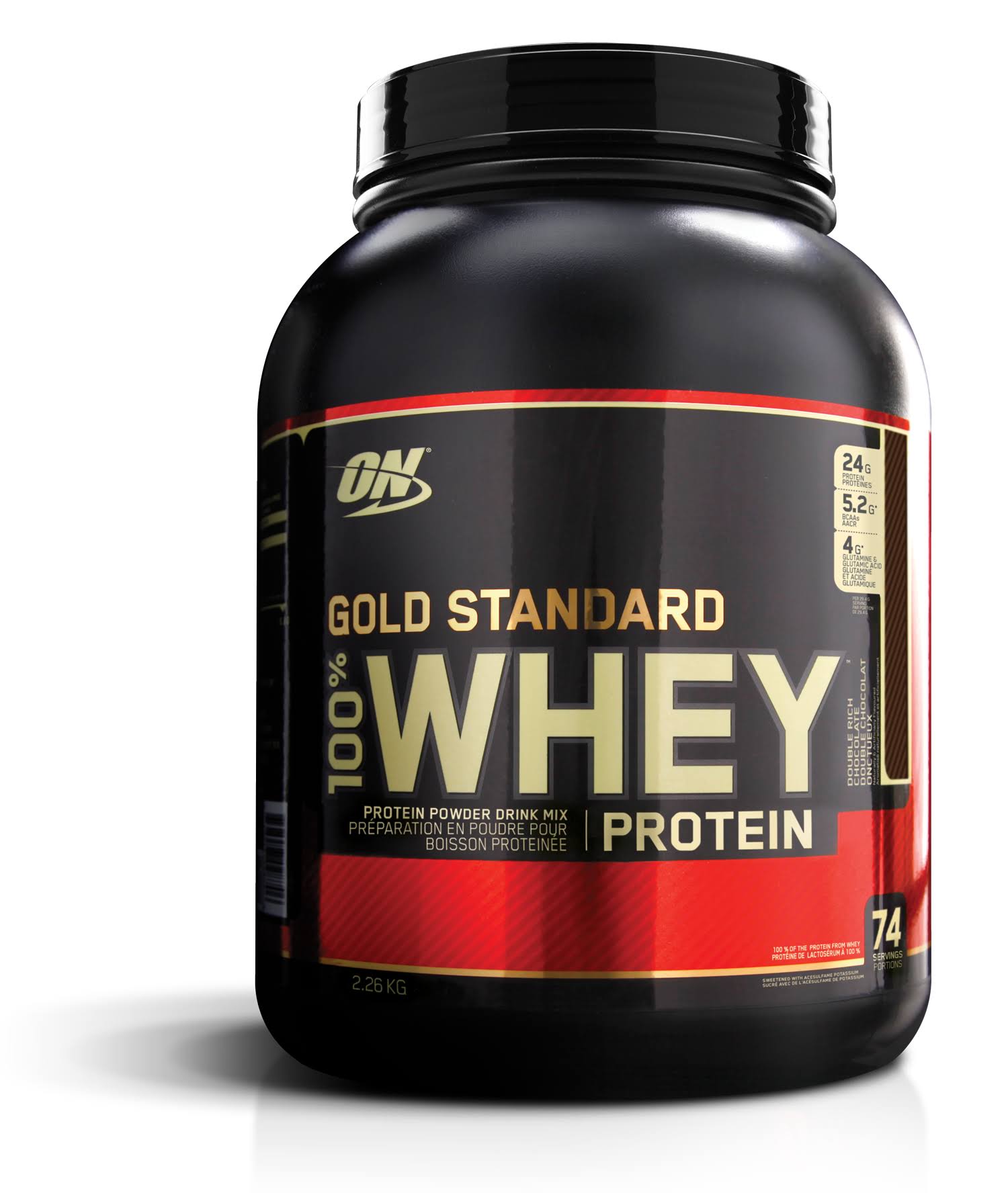 Optimum Nutrition Gold Standard Whey Protein Powder - Cookies and Cream, 2.27kg