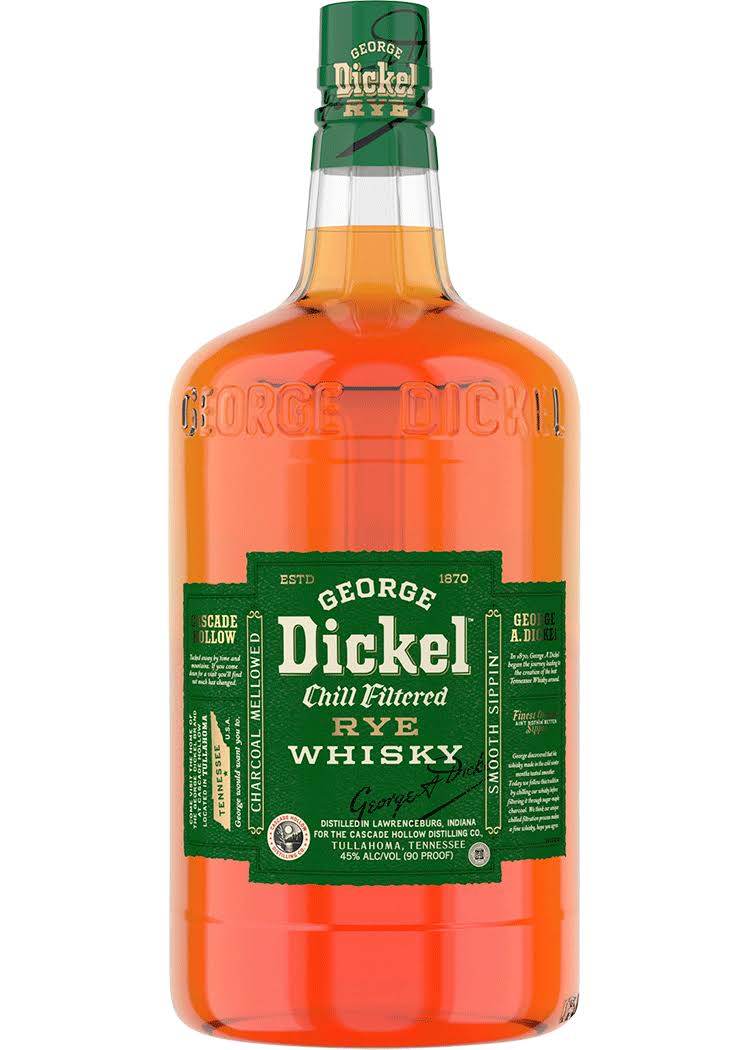 George Dickel Rye Whisky - 1.75 L