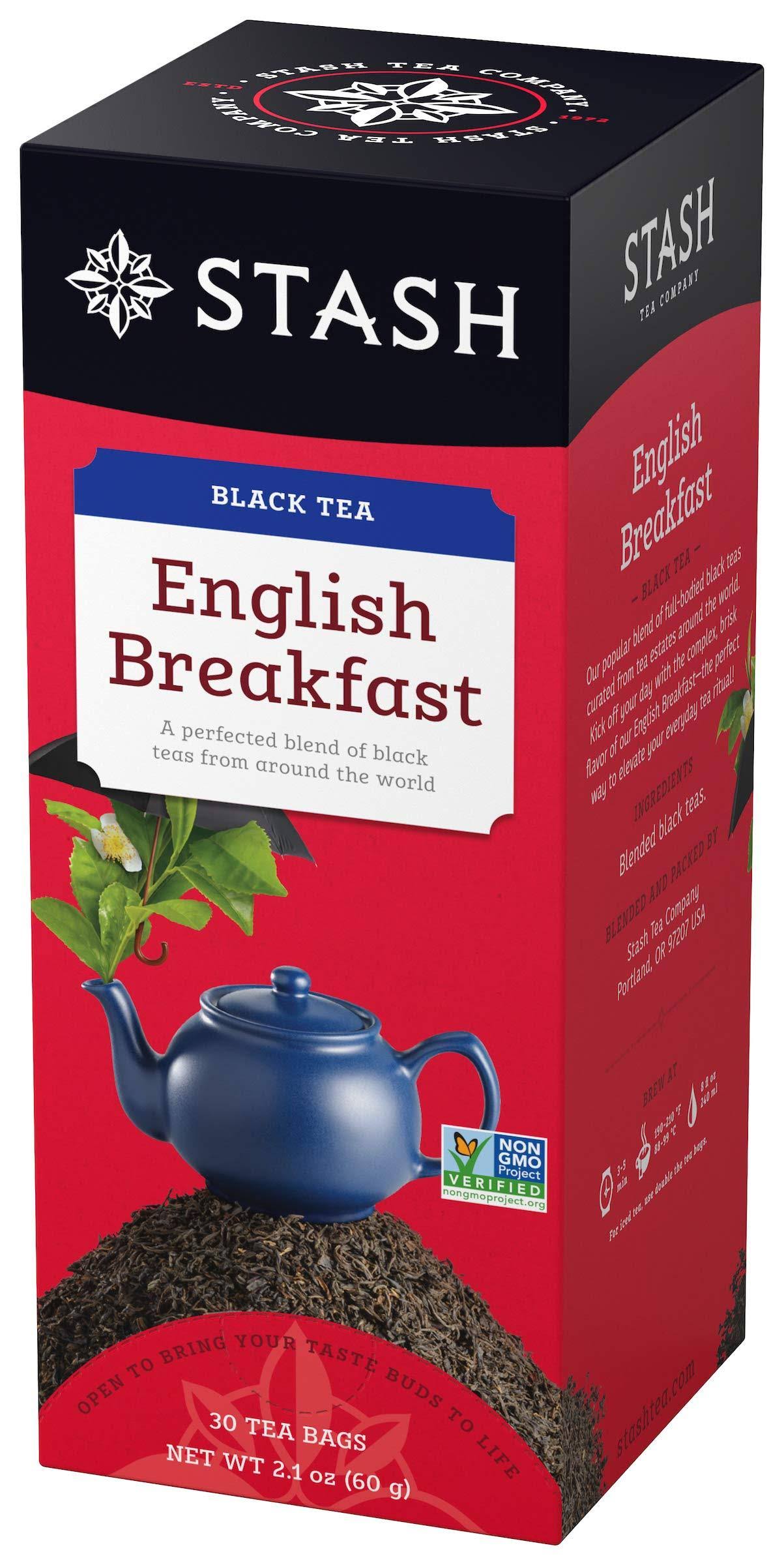 Stash Tea English Breakfast Black Tea - 30 Tea Bags