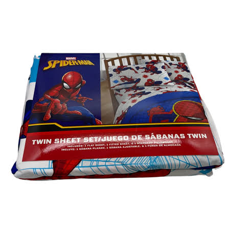 Spiderman Twin Bed Sheet Set - 3 Piece Set
