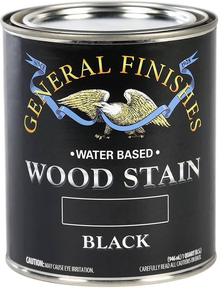 Water Based Wood Stain · 946 ml · Black