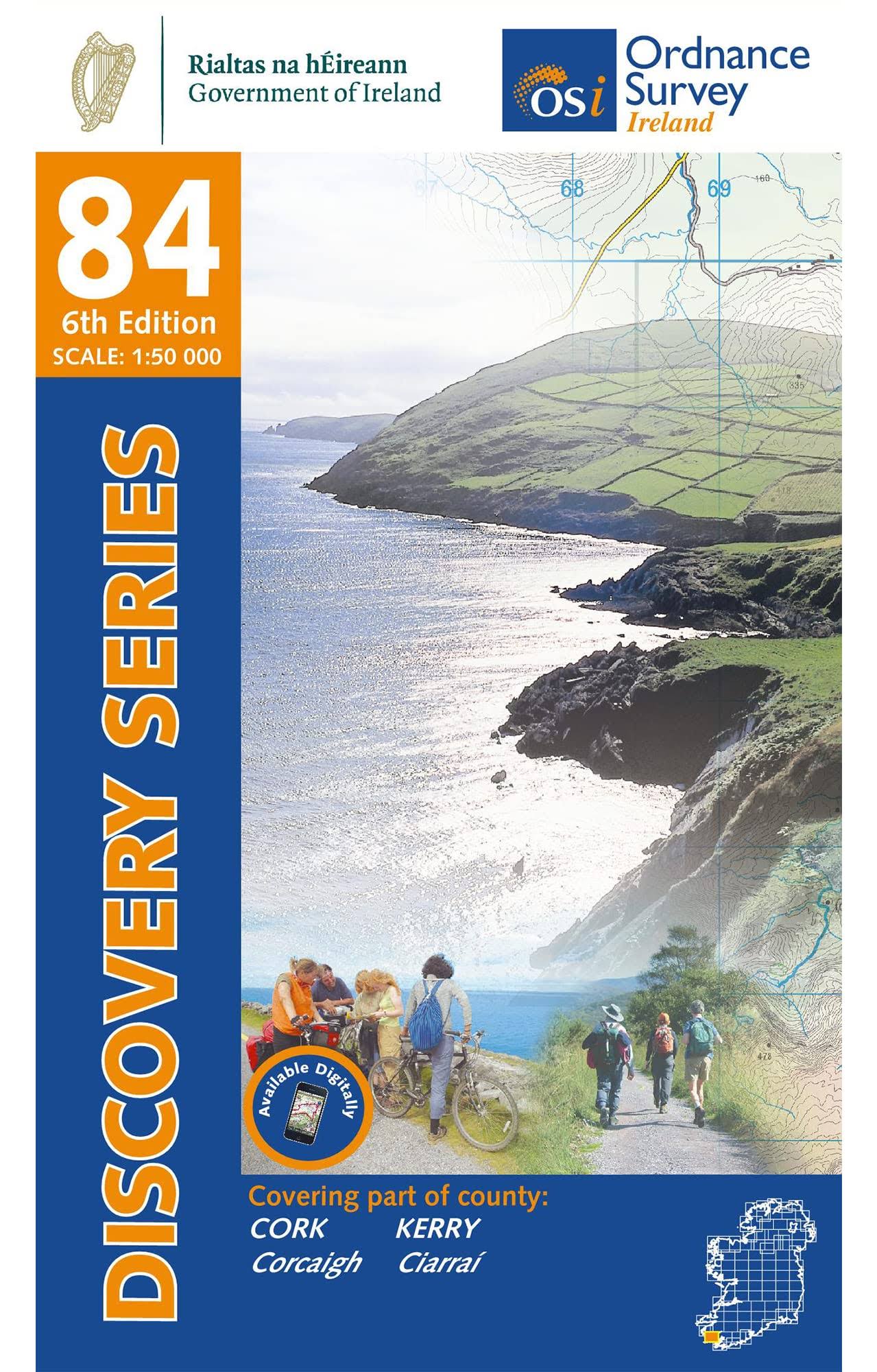 Sheet 84 from Ordnance Survey Ireland