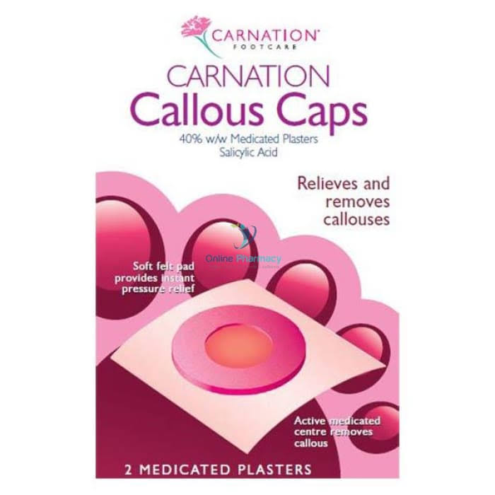 Carnation Footcare Callous Caps Pack of 2